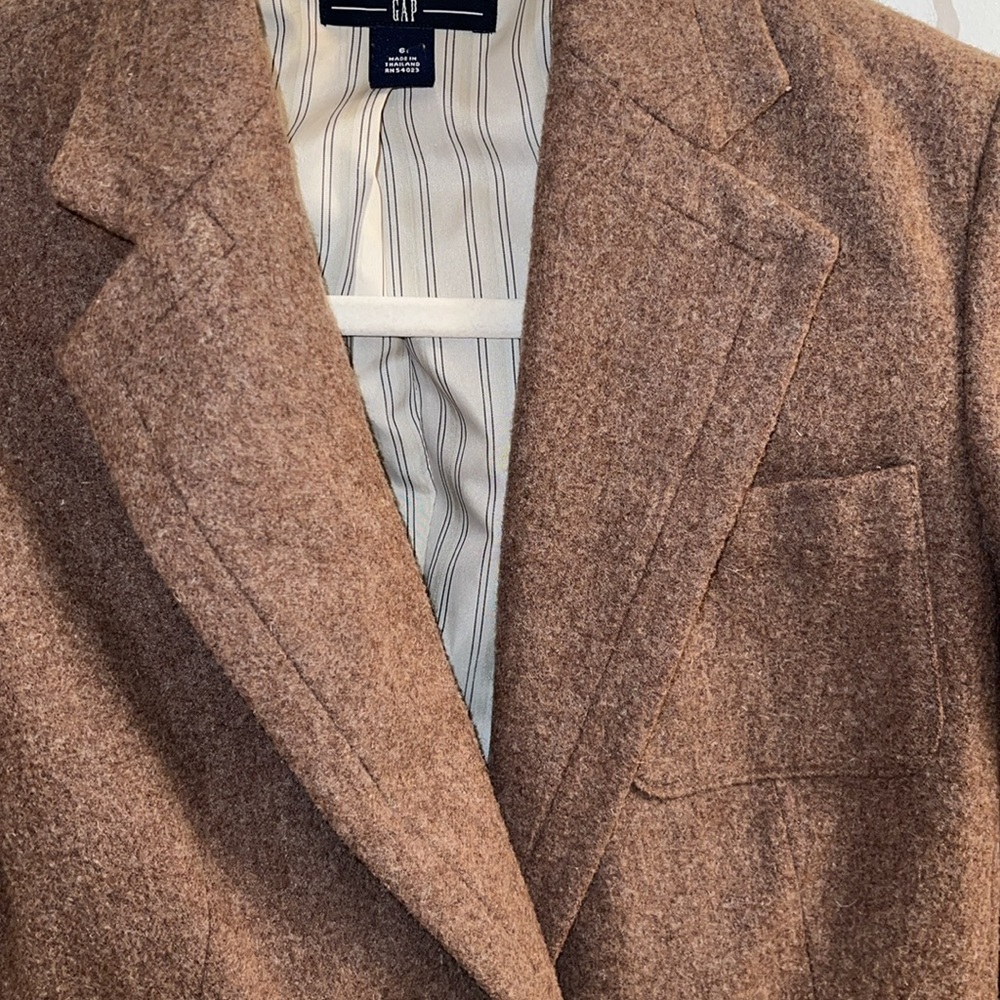 Gap brown wool blazer